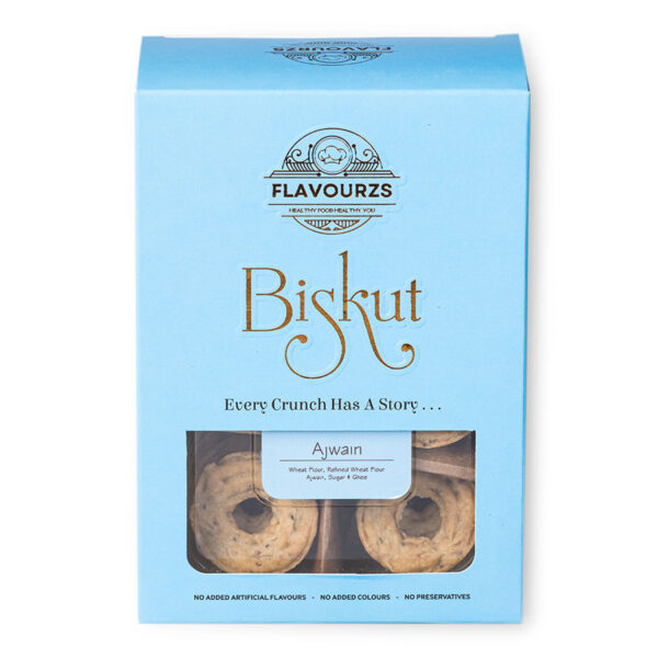 Ajwain Cookies – Premium Box (250gm)