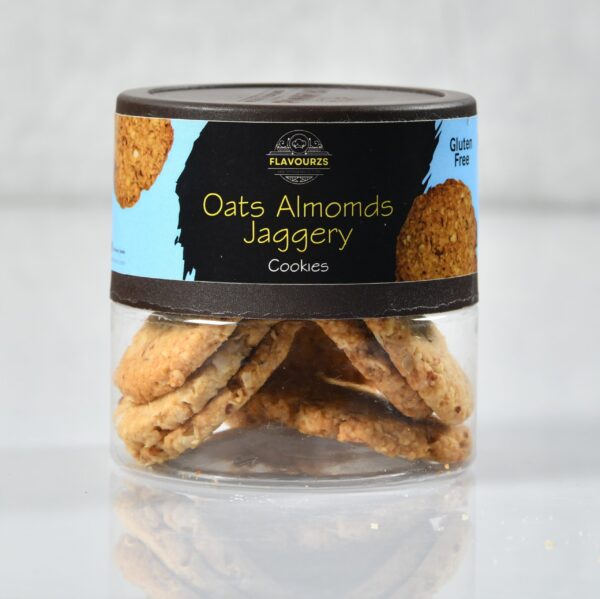 Oats Almond Jaggery Cookies – Mini Pack (85gms)