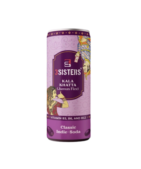 3SISTERS INDIE-SODA – KALA KHATTA